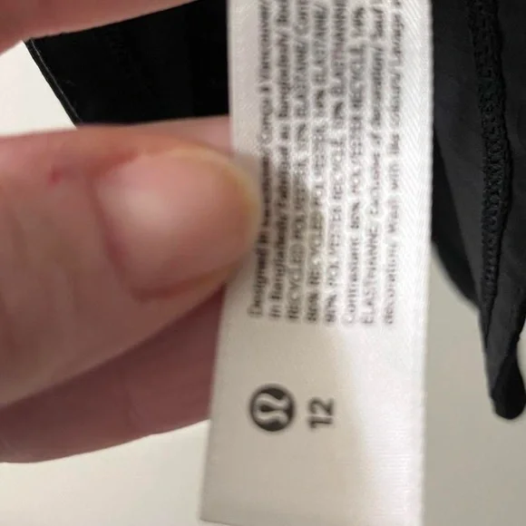 lululemon athletica Black Short Sleeve Tee - Picture 7 of 7